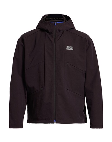 EA7 Jacket Black 76% Polyamide, 15% Polyester, 9% Elastane