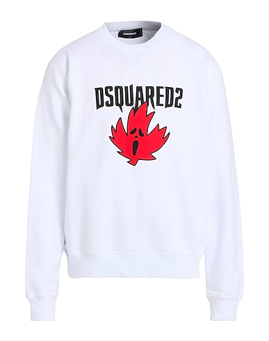DSQUARED2 Sweatshirt White 100% Cotton