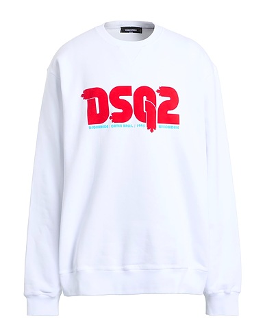 DSQUARED2 Sweatshirt White 100% Cotton