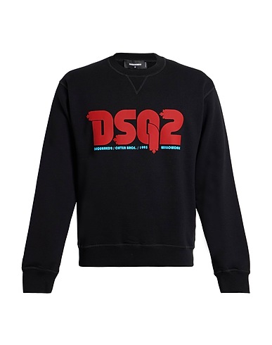 DSQUARED2 スウェット ブラック コットン 100%