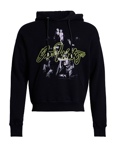 OFF-WHITE™ Hooded track jacket  Black 100% Cotton