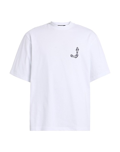 JACQUEMUS CAMISETAS Y TOPS Blanco 100% Algodón