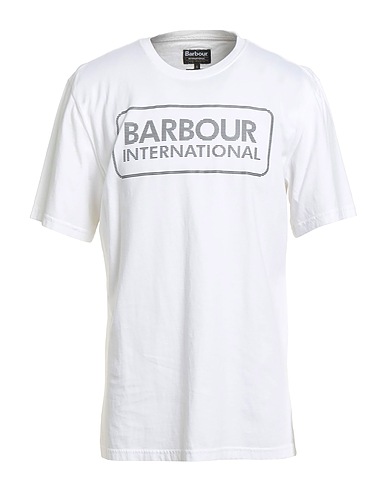 BARBOUR T-shirt White 100% Cotton