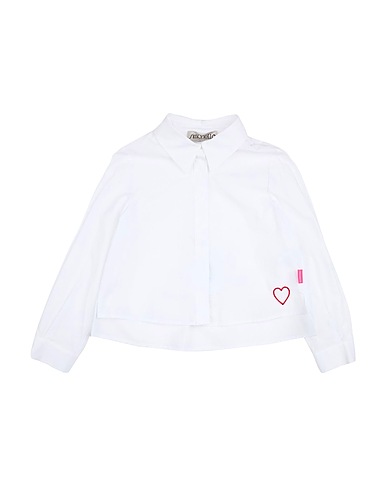 SIMONETTA Patterned shirts & blouses White 100% Cotton