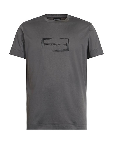 EMPORIO ARMANI T-shirt Grigio 100% Cotone