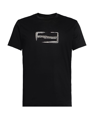 EMPORIO ARMANI T-shirt Black 100% Cotton