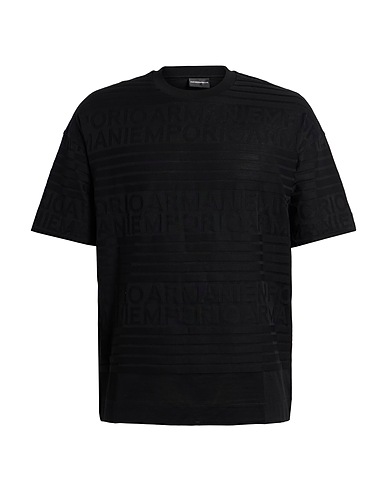 EMPORIO ARMANI T-shirt Black 100% Cotton