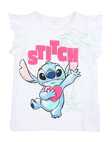 NAME IT® T-shirt DISNEY White 95% Cotton, 5% Elastane