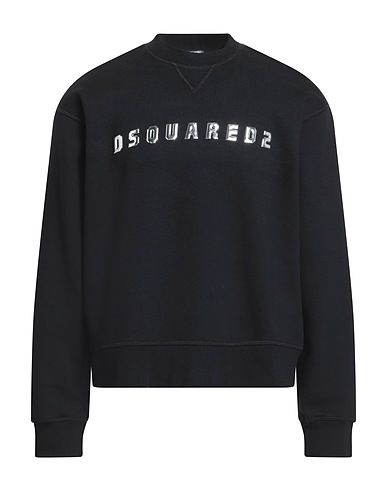 DSQUARED2 Sweatshirt Black 100% Cotton