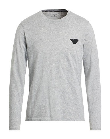 EMPORIO ARMANI Basic T-shirt UNDERWEAR Light grey 100% Cotton