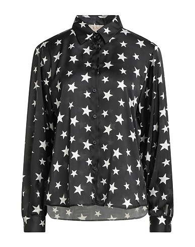 KAOS JEANS Patterned shirts & blouses Black 100% Polyester