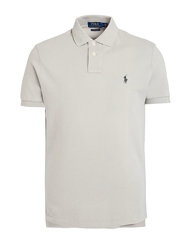 POLO RALPH LAUREN Polo shirt Grey 100% Cotton