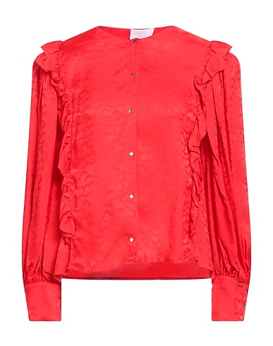 ROSEANNA Solid colour shirts & blouses Tomato red 100% Viscose