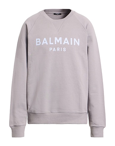 BALMAIN Sweatshirt Grey 100% Cotton