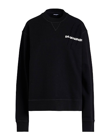 DSQUARED2 Sweat-shirt NERO 98% Coton, 2% Élasthanne