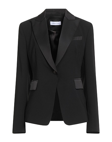 CARACTÈRE Jackett Schwarz 100% Polyester