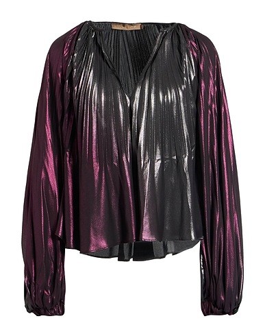 SIMONA CORSELLINI Top Plum 100% Polyester