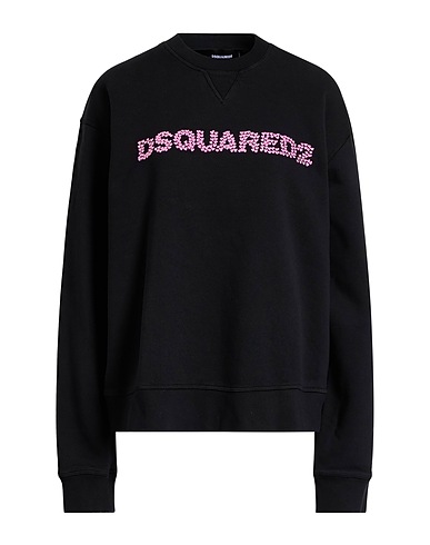 DSQUARED2 Sweat-shirt Noir 100% Coton