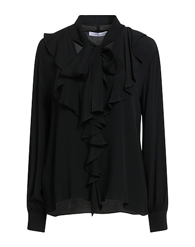 CARACTÈRE Top Nero 65% Acetato, 35% Seta