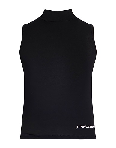 HINNOMINATE T-shirt Black 92% Cotton, 8% Elastane