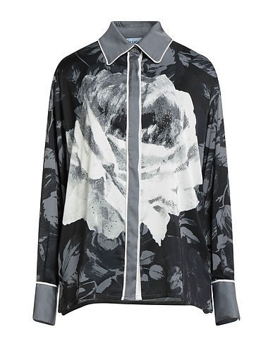 BLUGIRL Patterned shirts & blouses 95% Polyester, 5% Elastane