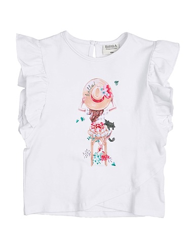 BIRBA T-shirt White 97% Cotton, 3% Elastane
