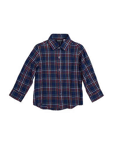 SARABANDA Εμπριμέ πουκάμισο Ναυτικό μπλε 100% Βαμβάκι