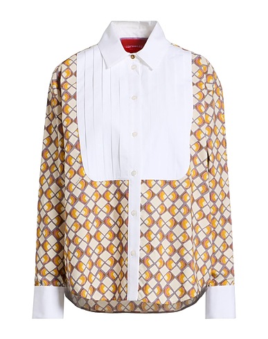 LA DOUBLE J Patterned shirts & blouses White 100% Cotton