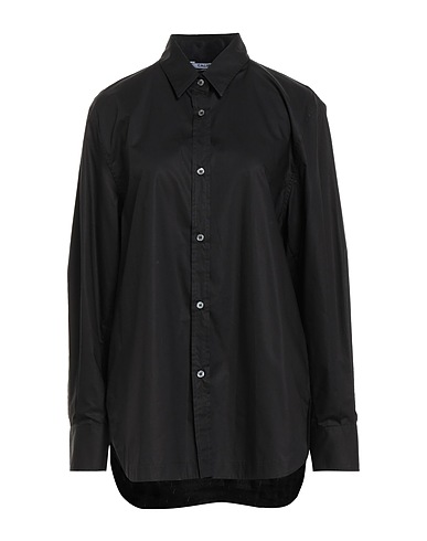 CALIBAN Solid colour shirts & blouses Black 100% Cotton