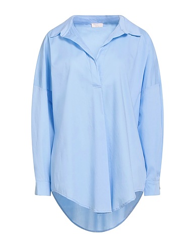 LIU •JO Top Sky blue 70% Cotton, 26% Polyamide, 4% Elastane