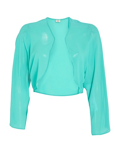 REBEL QUEEN by LIU •JO Shrug Turquoise 100% Polyester