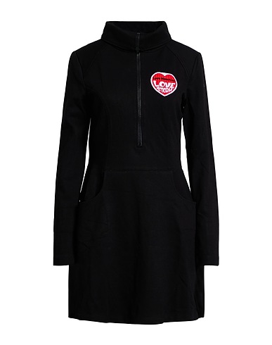 LOVE MOSCHINO Vestito corto Nero 65% Viscosa, 30% Poliammide, 5% Elastan