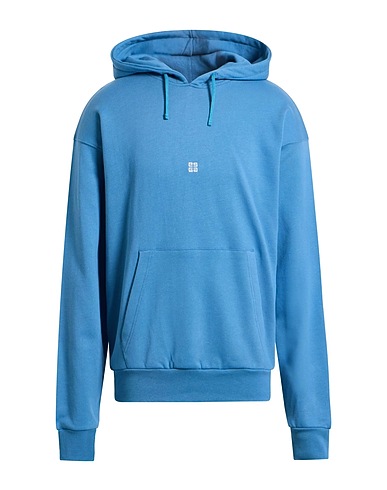 GIVENCHY Hooded sweatshirt Pastel blue 100% Cotton