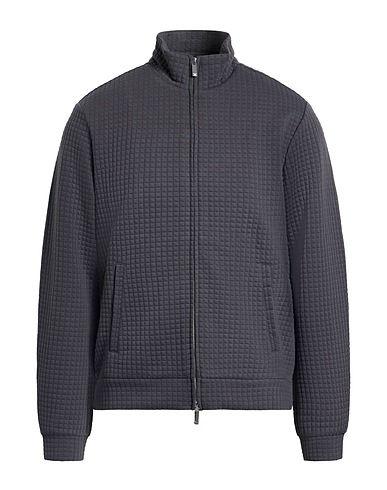 EMPORIO ARMANI Sweatshirt Braungrau 82% Polyester, 16% Viskose, 2% Elastan