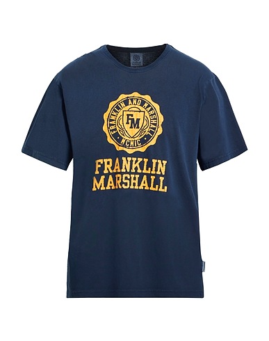FRANKLIN & MARSHALL T-shirt Blu navy 100% Cotone