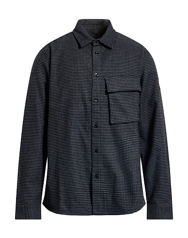 BELSTAFF Patterned shirt Charcoal 100% Cotton