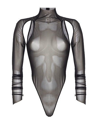 PINKO TOPS Schwarz 80% Polyamid, 20% Elastan