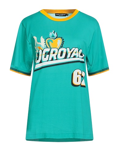 DOLCE&GABBANA T-shirt Deep teal 100% Cotton