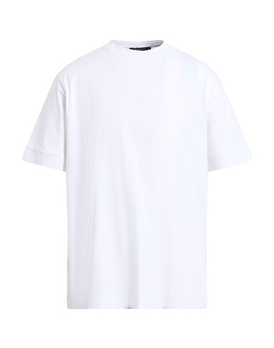 HAMAKI-HO Basic T-Shirt White 95% Cotton, 5% Elastane