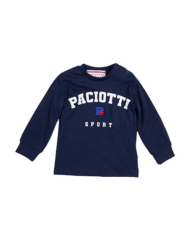 PACIOTTI T-shirt Midnight blue 100% Cotton