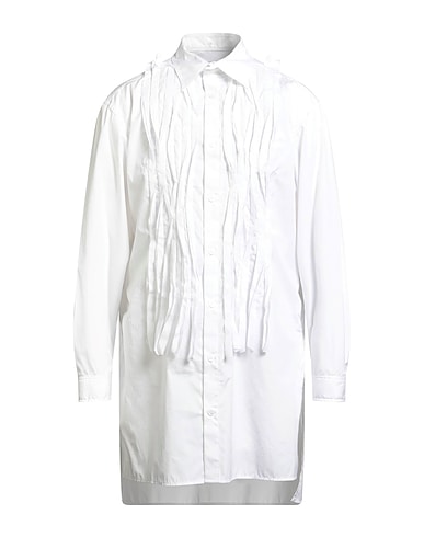 YOHJI YAMAMOTO POUR HOMME Shirts White 100% Cotton