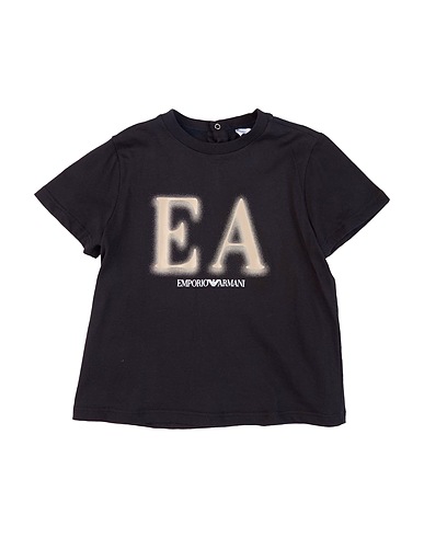 EMPORIO ARMANI T-shirt Black 100% Cotton