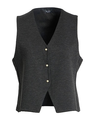 MOU ITALY Vest DELUXE Grey 65% Viscose, 30% Polyamide, 5% Elastane