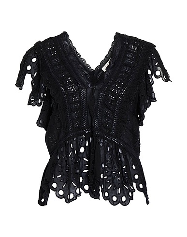 SEA Top Nero 100% Cotone, Poliestere