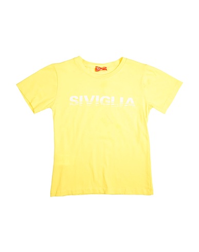 SIVIGLIA T-shirt Yellow 100% Cotton