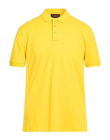 LIU •JO MAN Polo Jaune 95% Coton, 5% Élasthanne