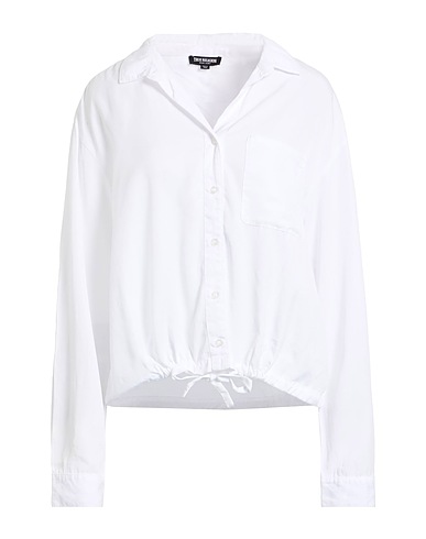 TRUE RELIGION Hemden und Blusen einfarbig Weiß 100% Lyocell