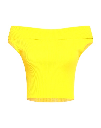MAX MARA STUDIO Top Gelb 65% Viskose, 35% Polyamid