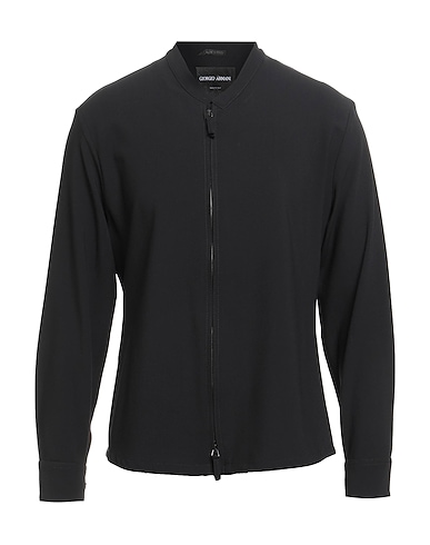 GIORGIO ARMANI Jacket Black 100% Virgin Wool