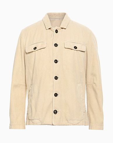 MASSIMO ALBA Camicia tinta unita Beige 100% Cotone
